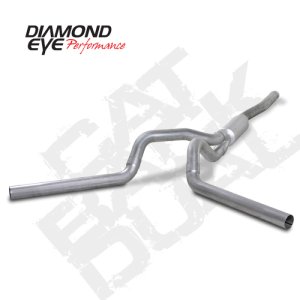 Chevrolet 2500 Performance Exhaust - Diamond Eye Performance - Catback Dual AL - `06-`07